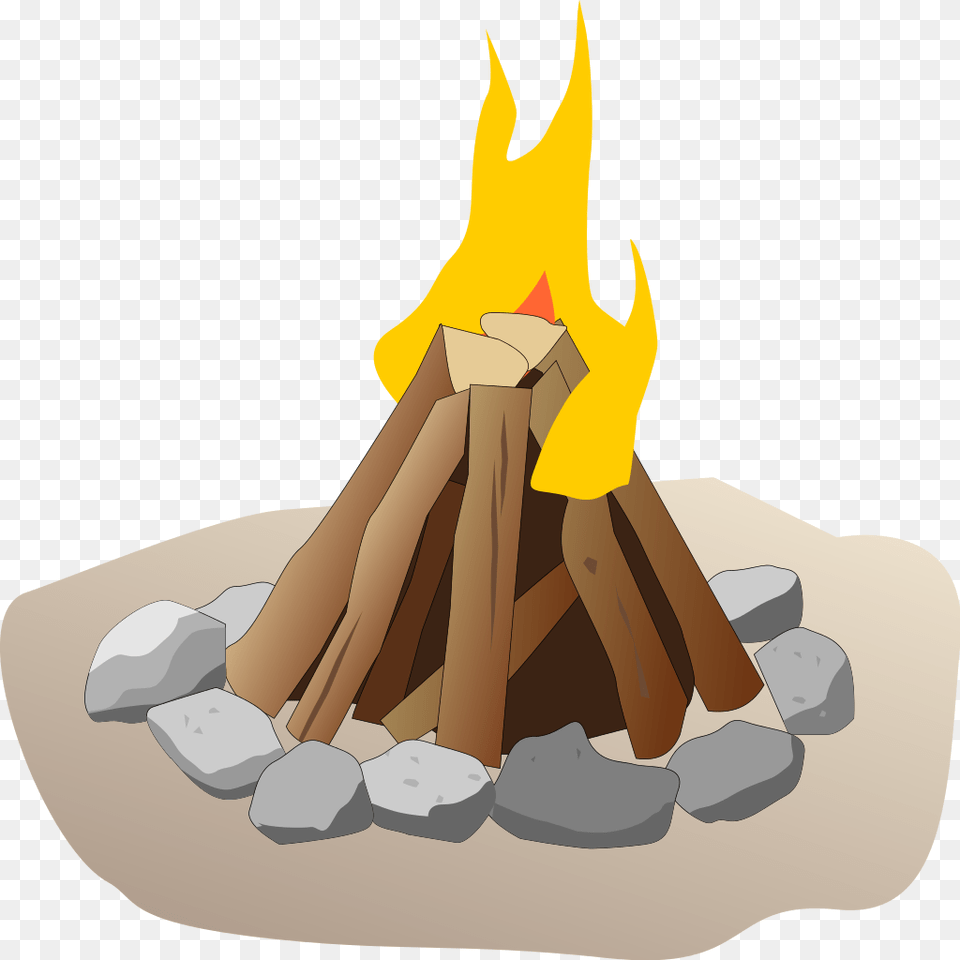 Pyramideld, Fire, Flame, Bonfire Free Png Download