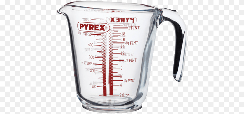 Pyrex Measuring Glass 550ml Measuring Jug, Cup, Measuring Cup, Chart, Plot Png