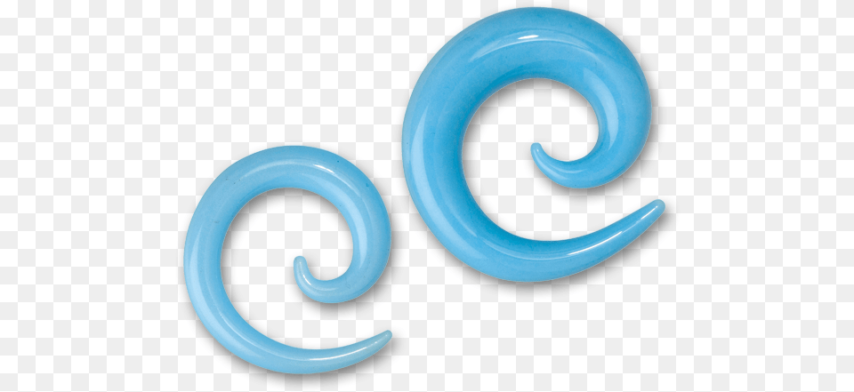 Pyrex Sky Blue Spiral, Coil, Turquoise Png