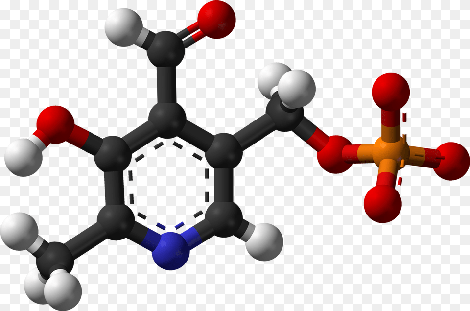 Pyridoxal Phosphate 3d Balls Ball And Stick Model Of Xylene, Chess, Game, Sphere Png