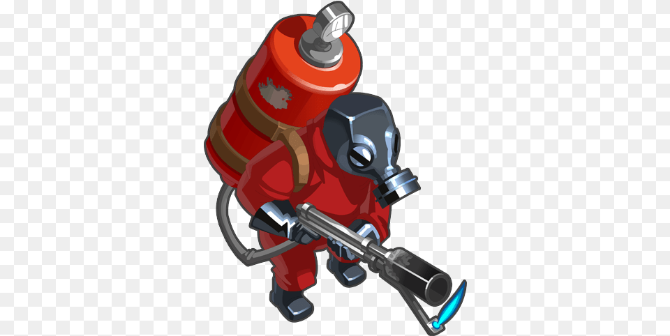 Pyro Jungle Heat Flame Thrower, Dynamite, Weapon, Machine Free Png Download