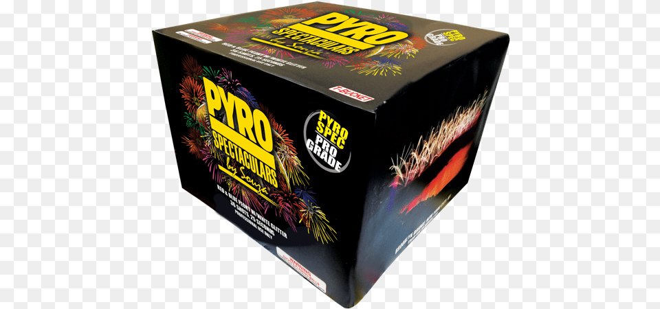 Pyro Spectaculars Pro Grade Snack, Box, Cardboard, Carton, Book Free Png
