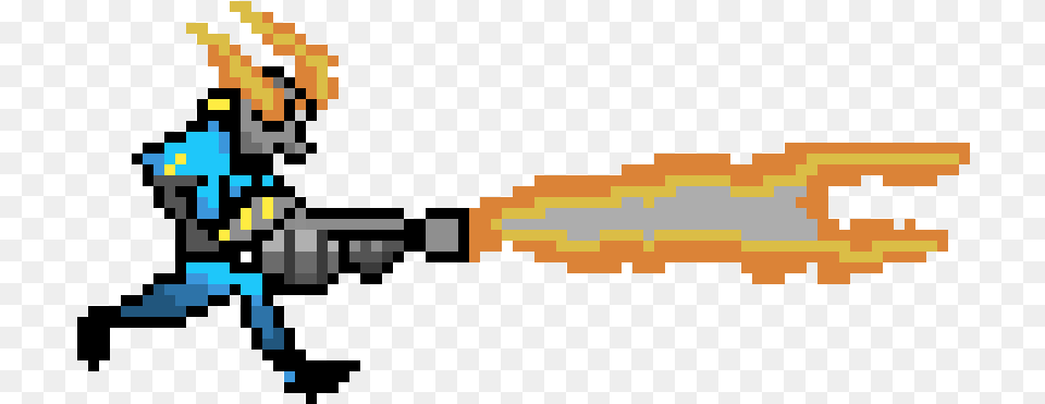 Pyro Tf2 Pixel Art, Fire, Flame Free Png