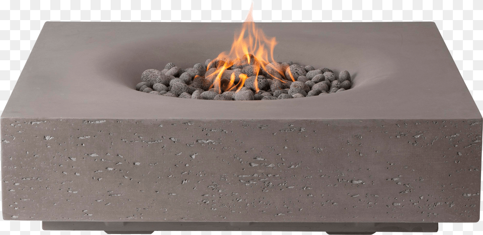 Pyromania Infinity Fire Pit Table Slate Color Propane Horizontal Free Png Download