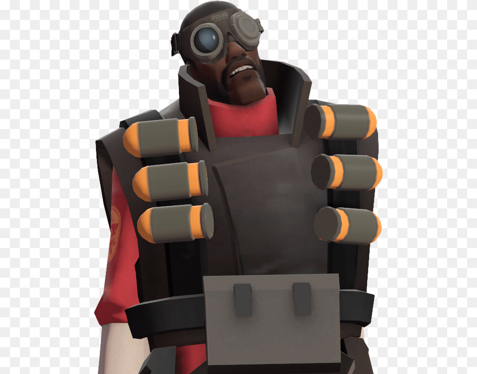 Pyrovision Only Covers One Eye Too Tf2 Demoman Eye Catcher, Clothing, Vest, Weapon, Lifejacket Png Image