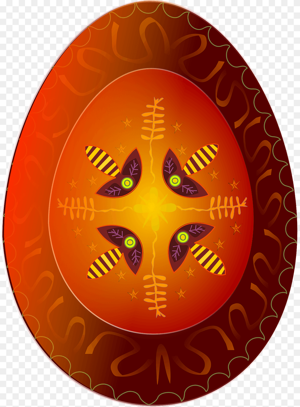 Pysanka Egg Clipart, Food, Meal, Dish, Ball Free Png Download