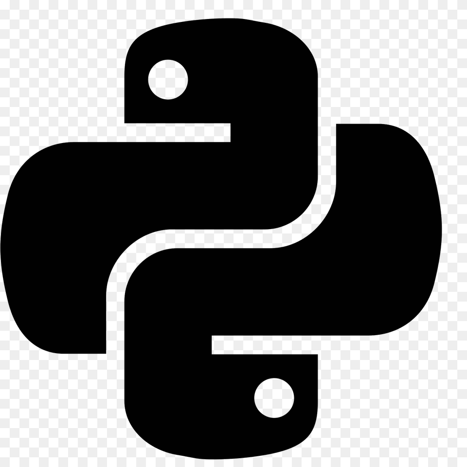 Python Icon, Gray Png Image