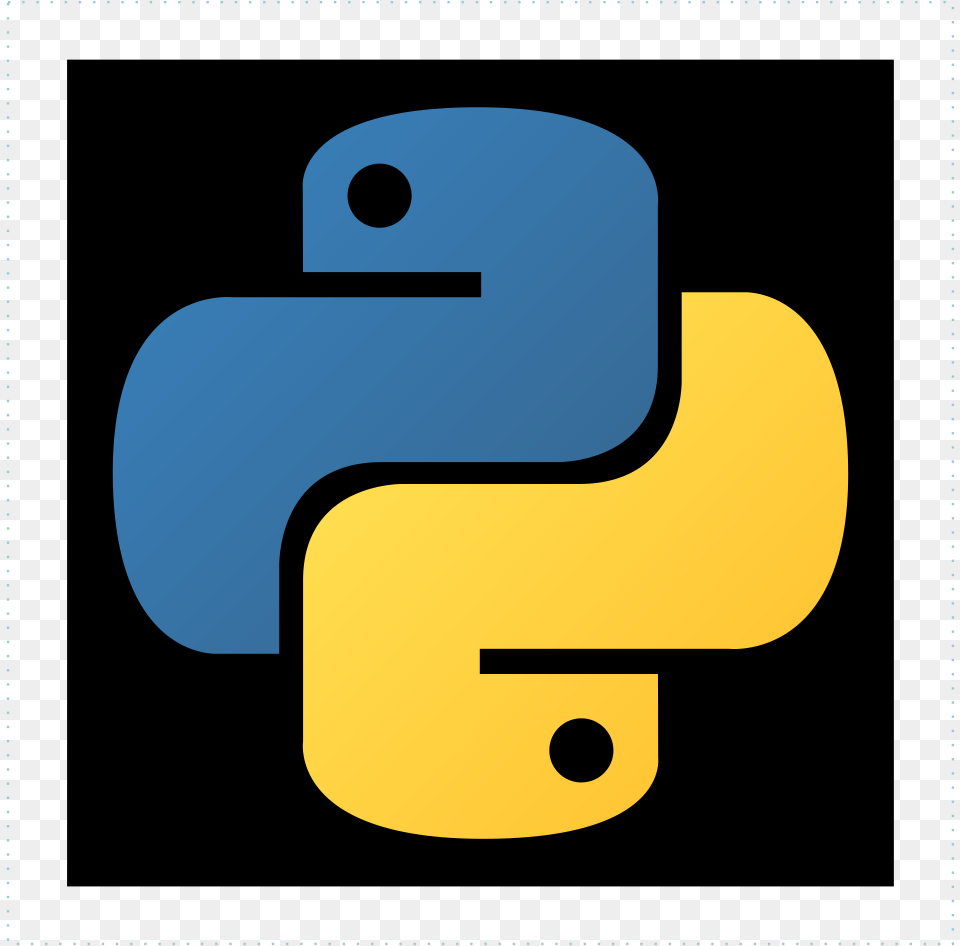 Python Logo Clipart Python Head Python Logo, Text, Device, Grass, Lawn Png Image