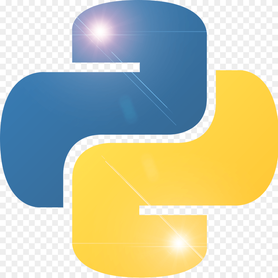 Python Logo Lens Flare Python Software Logo, Light, Text, Symbol, Number Png Image