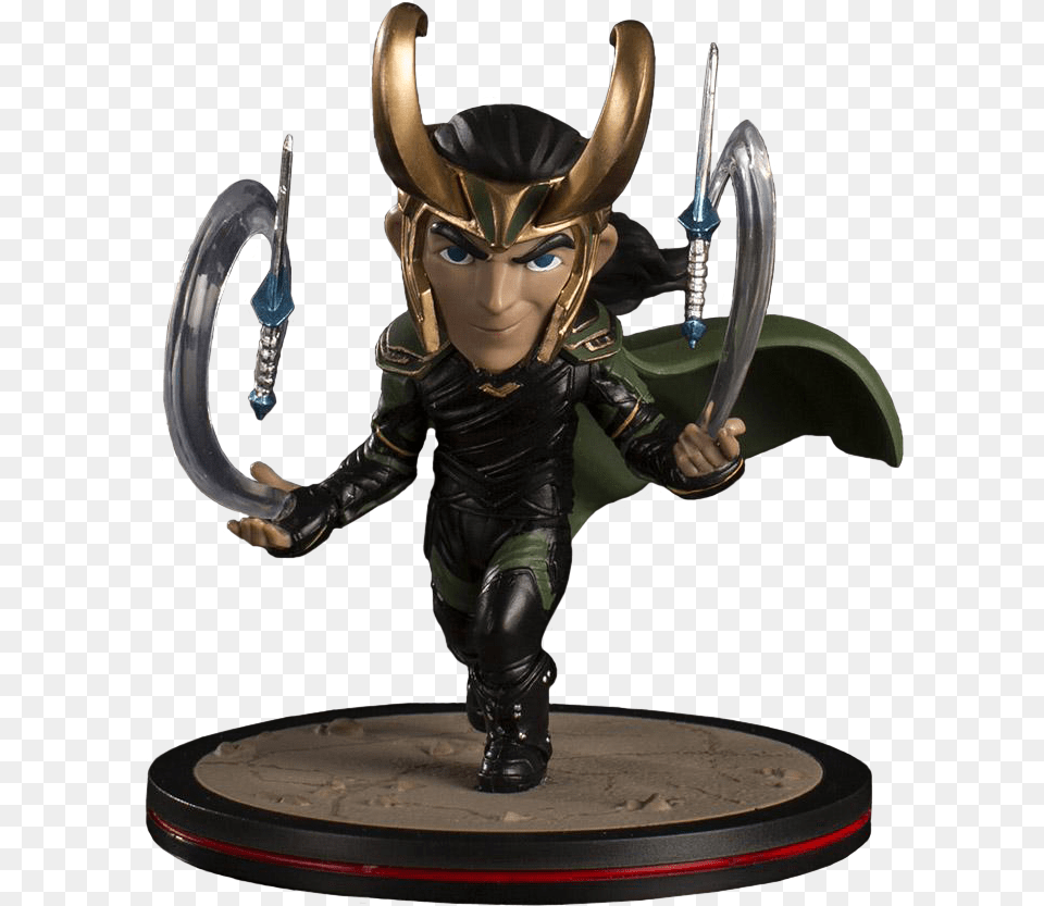 Q Fig Loki Thor Ragnarok, Figurine, Person, Face, Head Free Png Download