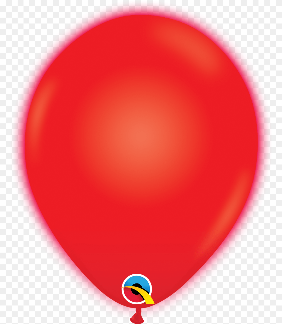 Q Lite Red 5 Count Qualatex Light Up Latex Balloons Circle, Balloon, Plate Png Image