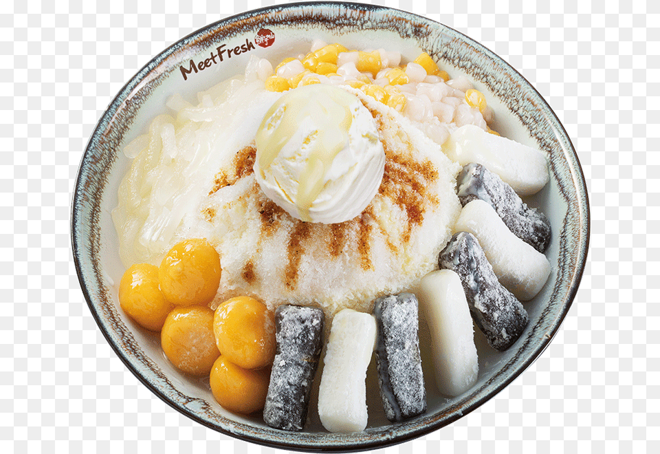 Q Mochi Meet Fresh, Meal, Food, Food Presentation, Dish Png Image