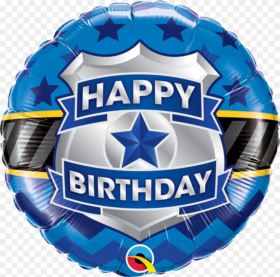Q Police Badge Happy Birthday, Ball, Sport, Football, Soccer Ball Free Png Download