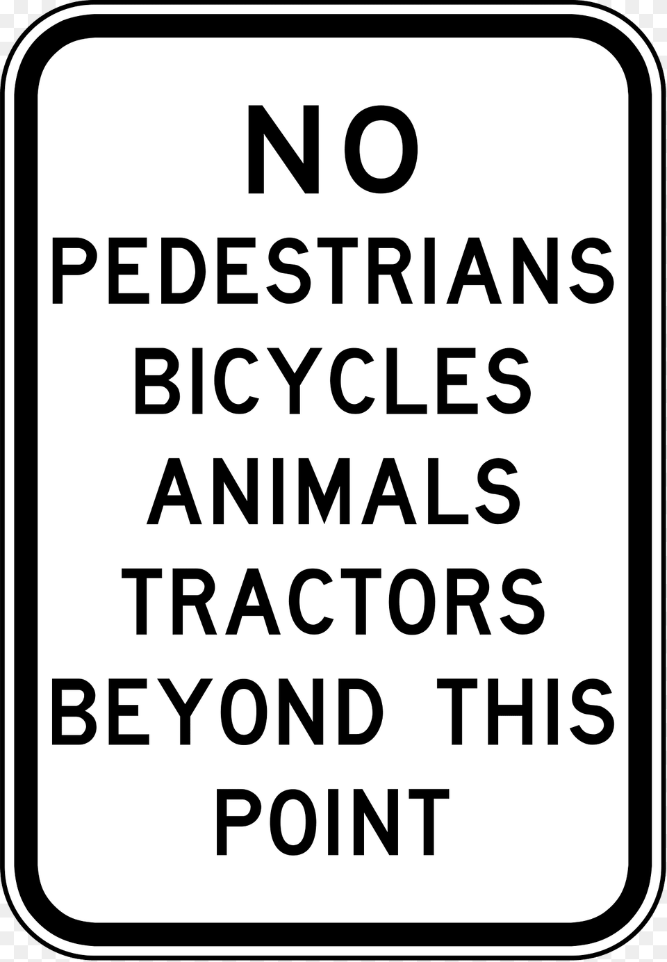 Q01 Prohibited On Motorways Used In Queensland Clipart, Sign, Symbol, Text Free Transparent Png