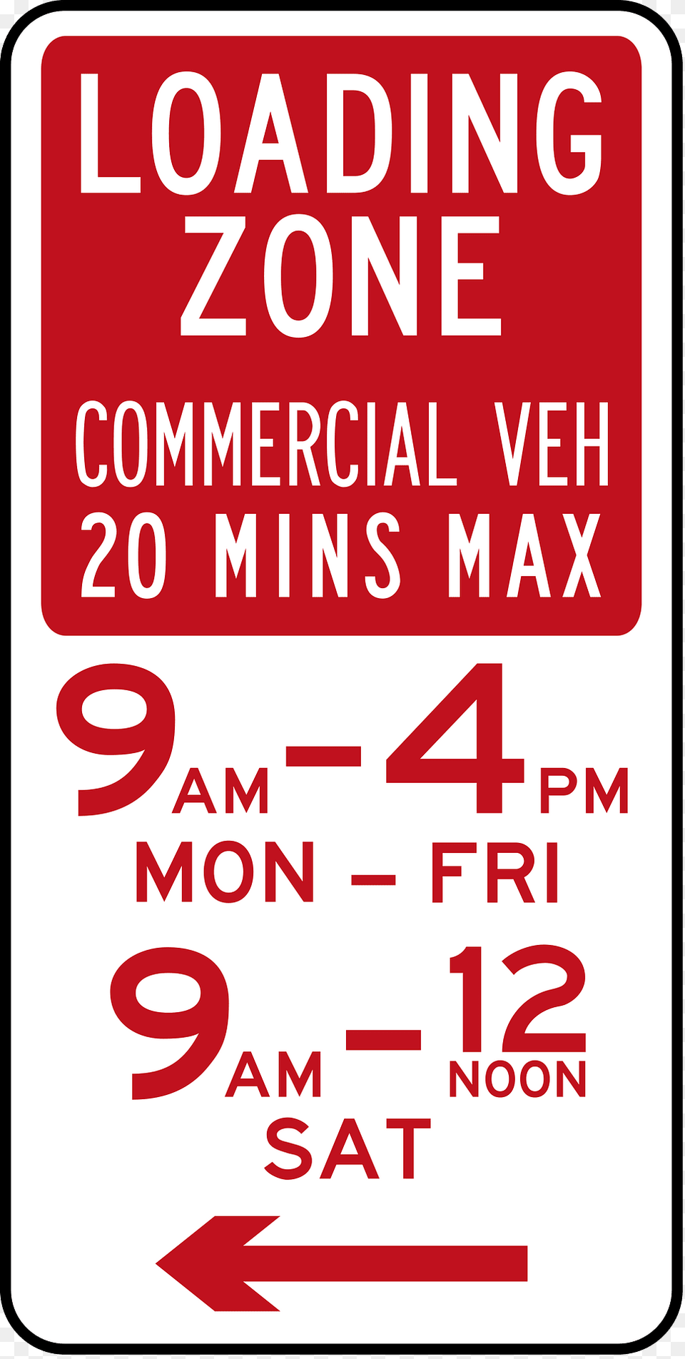Q05 Loading Zone Maximum Of 20 Minutes For Commercial Vehicles Used In Queensland Clipart, Sign, Symbol, First Aid, Text Png Image