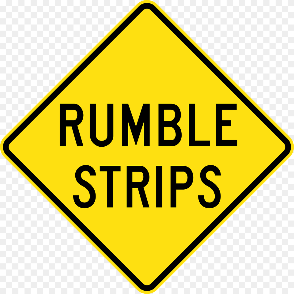 Q09 Rumble Strips Used In Queensland Clipart, Sign, Symbol, Road Sign Png