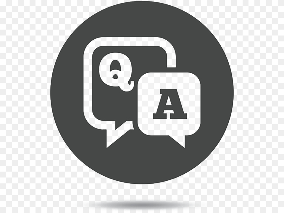 Qa Vector Vector Question And Answer Icon, Disk Free Png Download