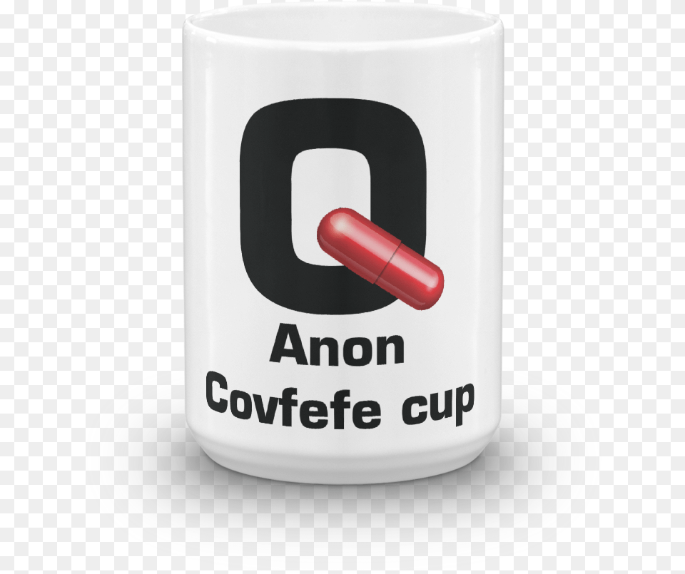 Qanon Red Pill Covfefe Cupdata Zoom Cdn Coffee Cup Free Transparent Png