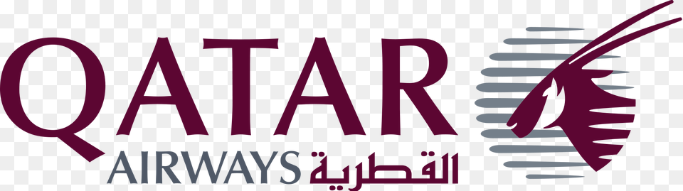 Qatar Airways Logo, Purple Png