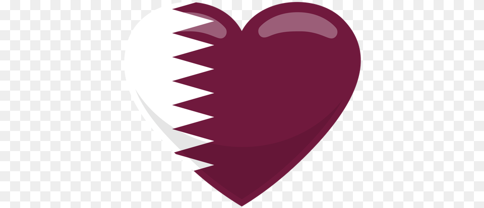 Qatar Heart Flag U0026 Svg Vector File Emblem Png Image