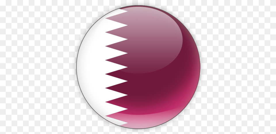 Qatar Round Flag, Sphere, Astronomy, Moon, Nature Png Image