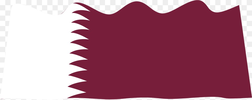 Qatar Wavy Flag Clipart, Maroon, Home Decor Free Transparent Png