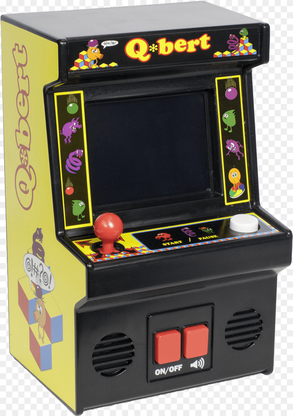 Qbert, Arcade Game Machine, Electrical Device, Game, Switch Png Image