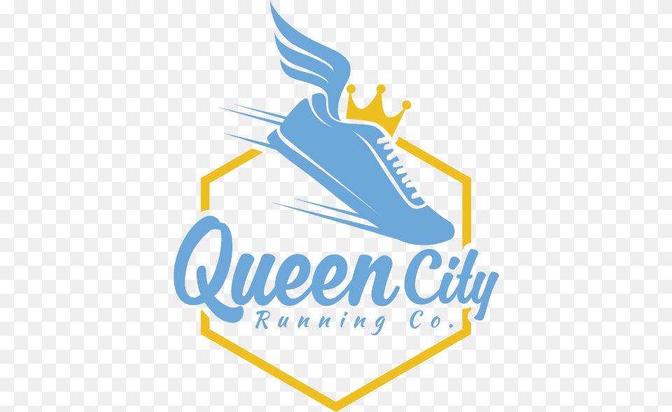 Qcrc Logopng U2013 Fox Sports Marquette A Mediabrew Queen City Running Company, Clothing, Footwear, Shoe, Sneaker Png