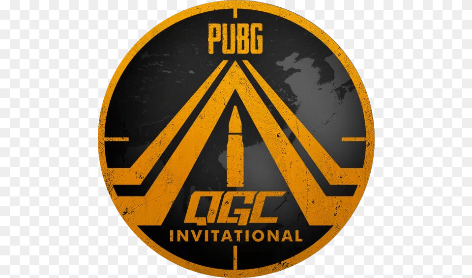 Qgc Pubg Invitational Pubg, Logo, Road Sign, Sign, Symbol Free Png Download