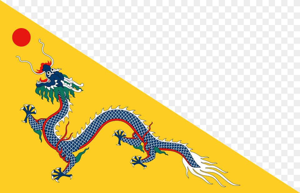 Qing Flag C Nh Thanh, Dragon, Baby, Person, Animal Free Png Download