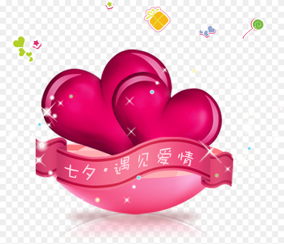 Qixi Festival, Balloon, Art, Graphics, Tape Png Image