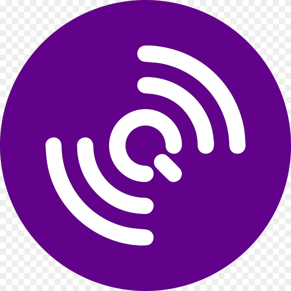 Qlc Chain, Purple, Spiral, Disk Png Image