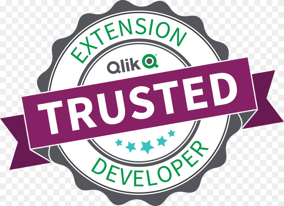 Qlik Trusted Extension Developer, Logo, Badge, Symbol, Architecture Png Image