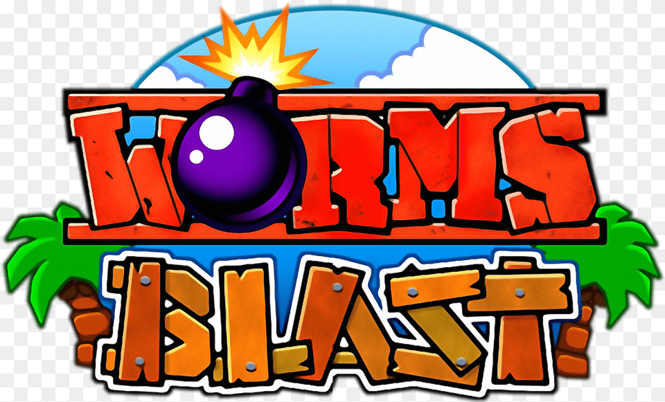 Qmmdktm Worms Blast Logo Png Image