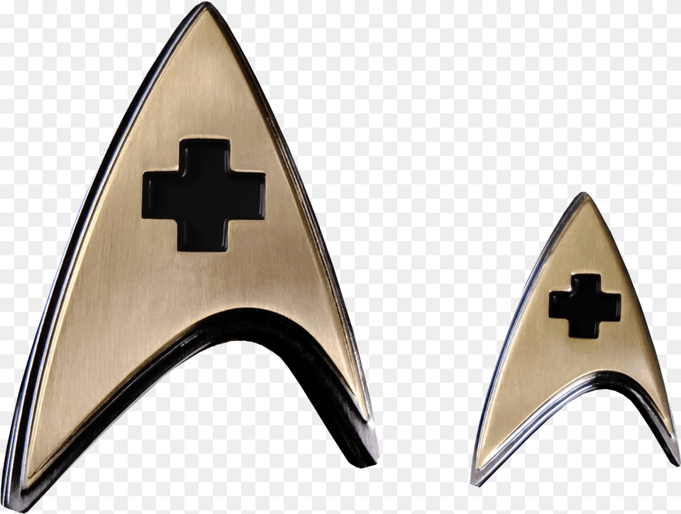 Qmxstr 0171 Star Trek Discovery Enterprise Medical Cross, Logo, Symbol, Badge, Blade Free Transparent Png