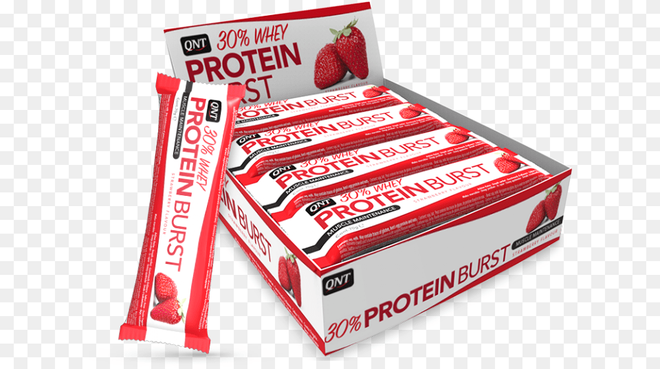 Qnt Direct Protein Burst 30 Fresa 12x 70g Qnt Protein Burst, First Aid, Food, Sweets, Gum Png Image