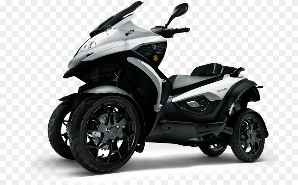 Qooder 4 Wheel Tilting Scooters, Machine, Motorcycle, Transportation, Vehicle Free Png Download