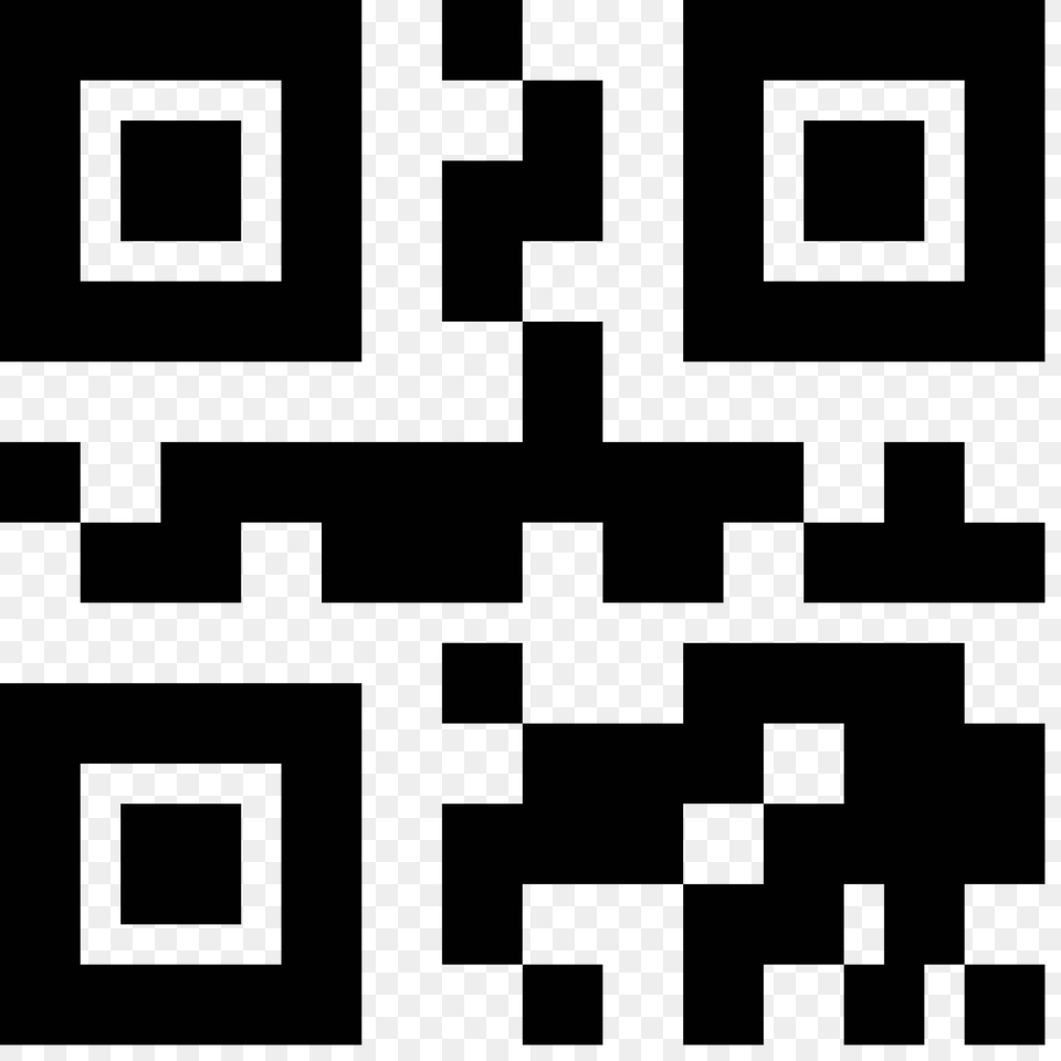 Qr Code, Gray Free Png Download