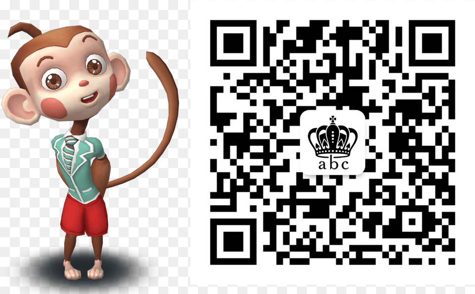 Qr Code Monkey, Qr Code, Doll, Toy, Face Png