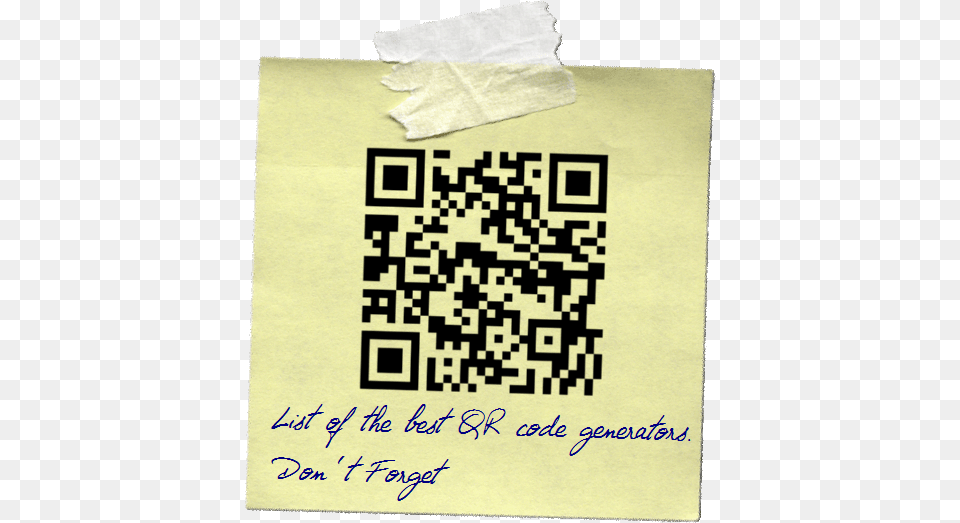 Qr Code Notes, Paper, Home Decor, Qr Code, Text Free Transparent Png