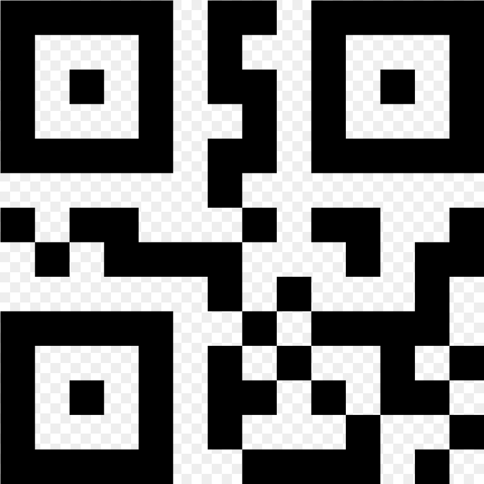 Qr Code Svg Icon, Gray Png