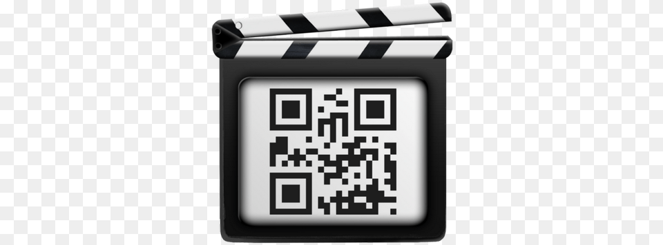 Qrslate Film Slate Emblem, Qr Code, Electronics, Screen, Text Png Image