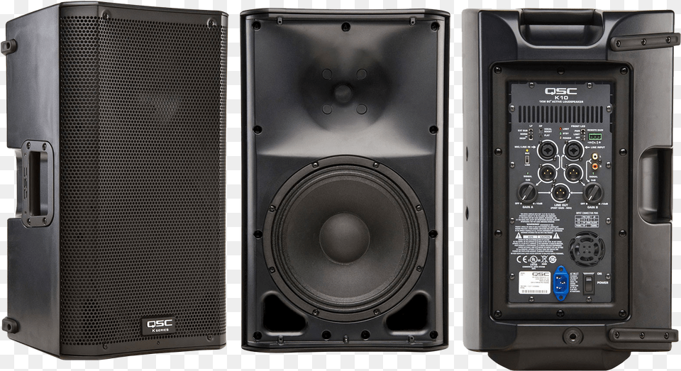 Qsc K10 Speakers, Electronics, Speaker Free Png Download