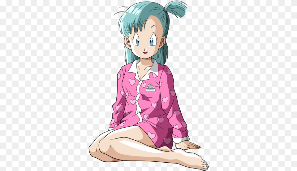 Qst Quests Dragonball Bulma Pajama, Book, Comics, Publication, Person Free Transparent Png