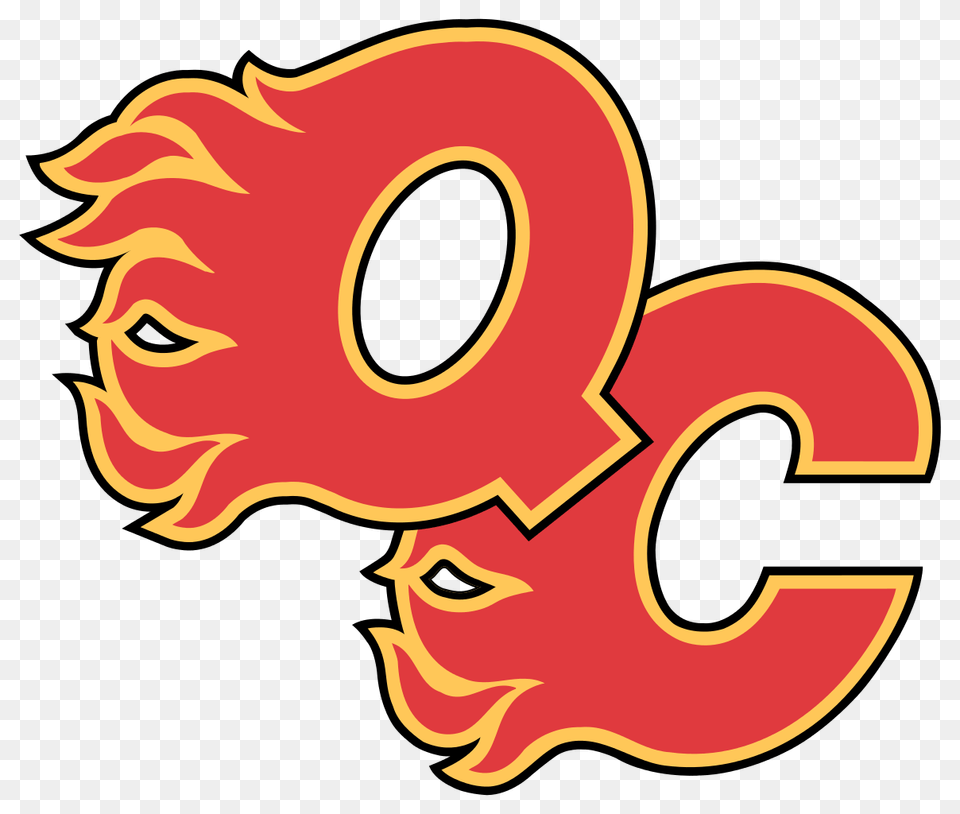 Quad City Flames Logo, Number, Symbol, Text, Dynamite Free Transparent Png