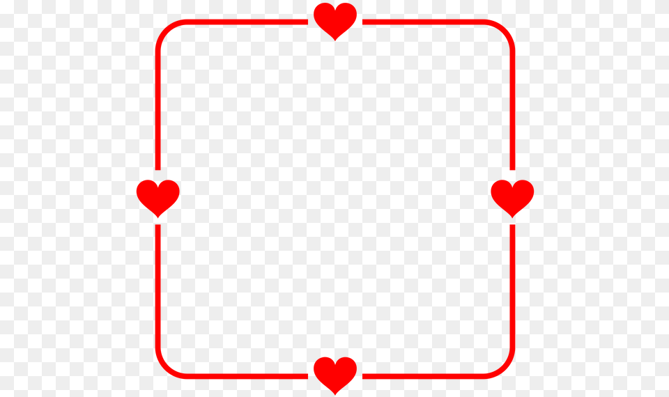 Quadro Vermelho Amor Molduras Para Fotos Marco Corazon, White Board Free Transparent Png