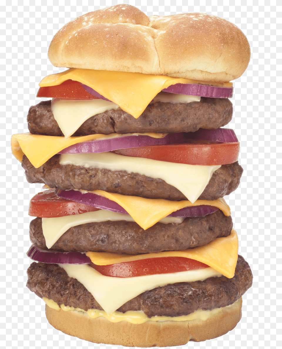 Quadruple Bypass Burger At Heart Attack Grill 9982 Calories, Food Free Png