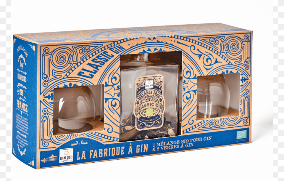 Quai Sud Quotorganic Gin Factoryquot Gift Set, Bottle, Box, Alcohol, Beverage Free Transparent Png