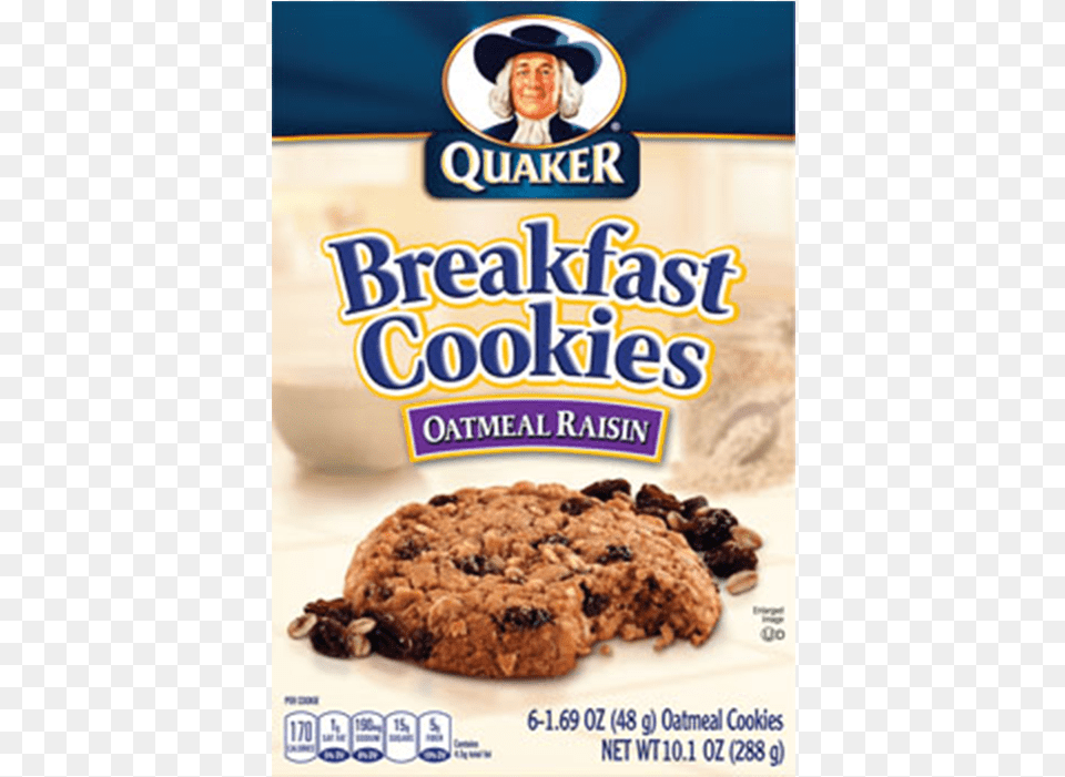 Quaker Breakfast Cookies, Adult, Female, Food, Person Png Image