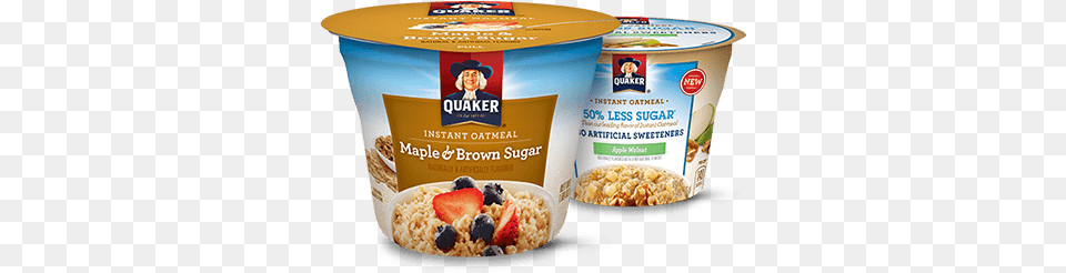 Quaker Instant Oatmeal Maple Amp Brown Sugar, Breakfast, Food, Woman, Person Png